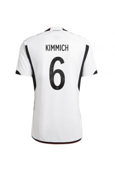 Saksa Joshua Kimmich #6 Jalkapallovaatteet Kotipaita MM-kisat 2022 Lyhythihainen